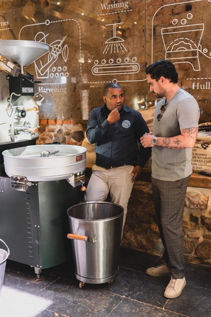 Um registro da experiência vivida em Franschhoek.