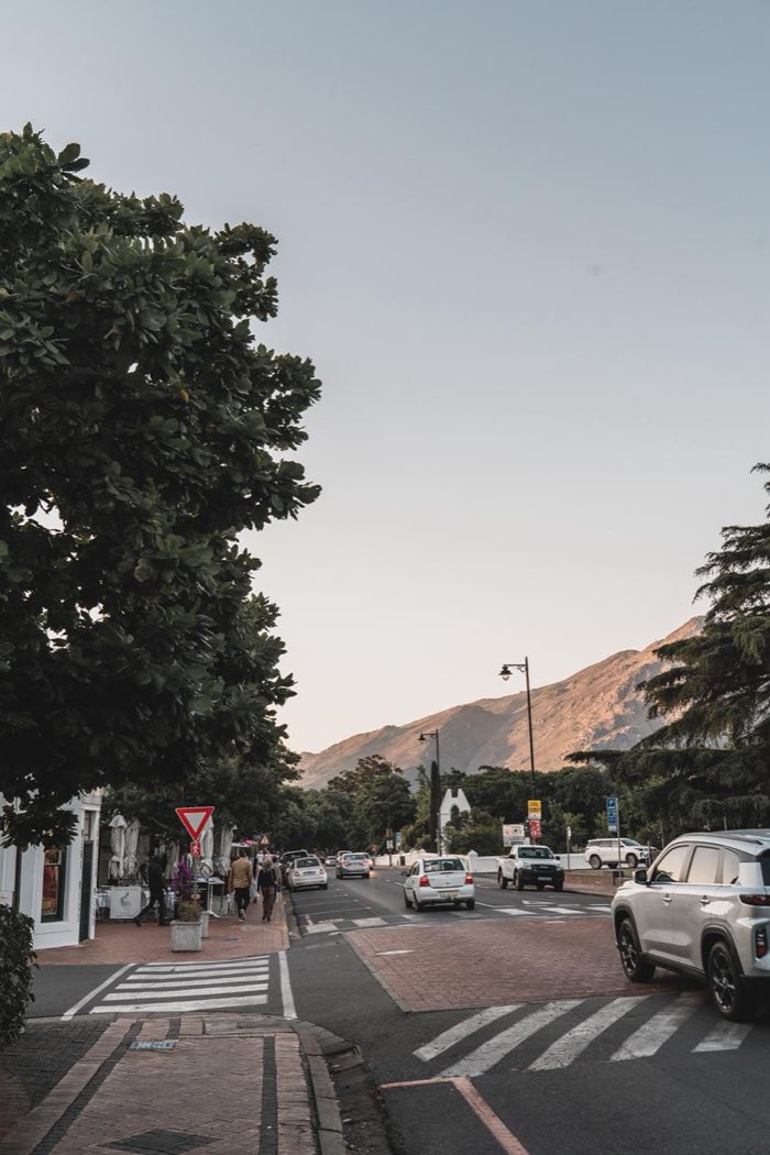 Um registro da experiência vivida em Stellenbosch e a cozinha de Reuben.