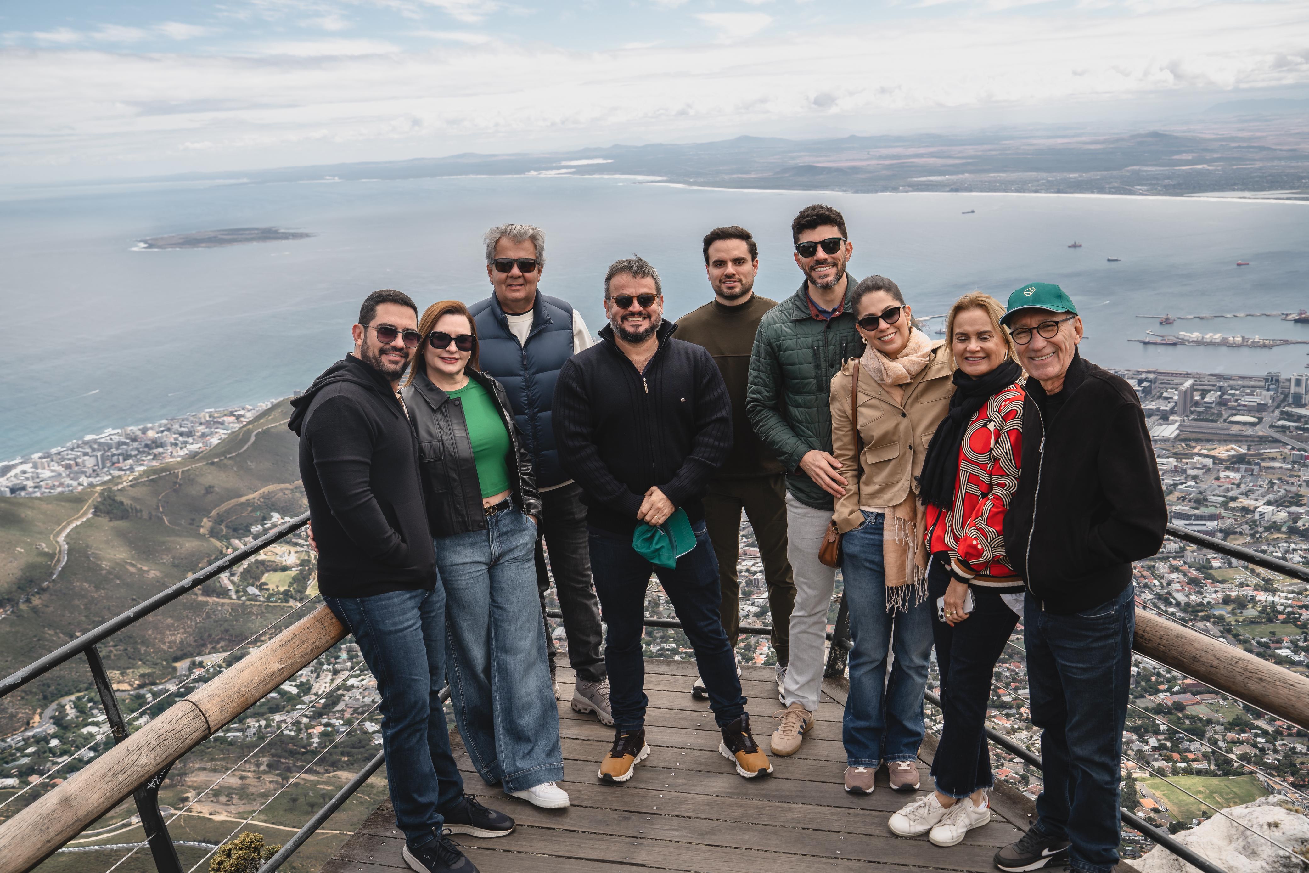 Cape Town vista a partir da Table Mountain